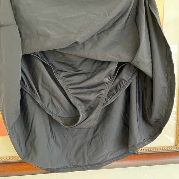 Aquabelle Black Swim Skirt - Picture 2 of 6